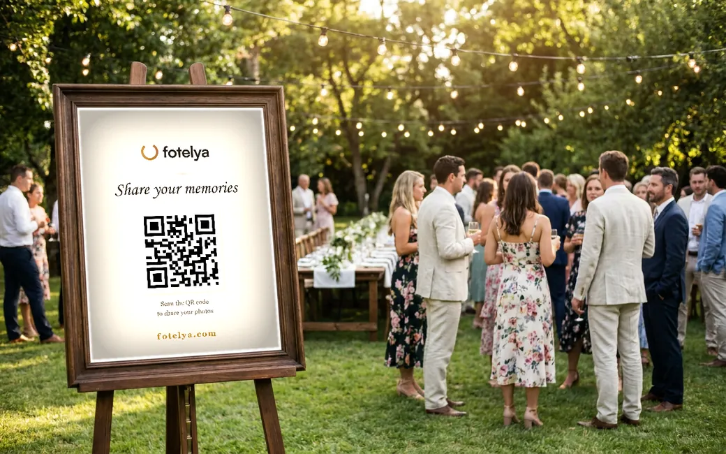 QR-Code-Fotos Hochzeit kostenlos