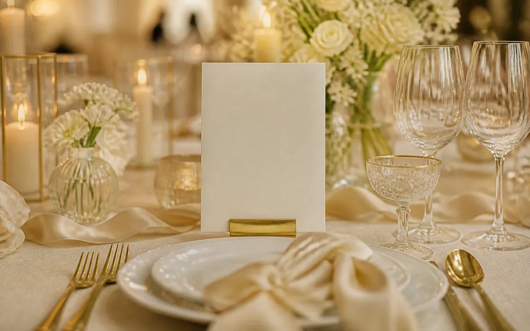 Que faut-il écrire sur un menu de mariage ? 30 formulations à copier